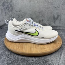 Nike Downshifter 12 Shoes Womens Size 9 White Mesh Running Sneakers DD9294-104