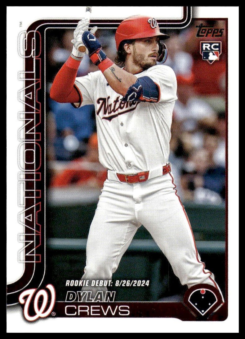 2025 Topps Update #US223 Dylan Crews Washington Nationals NM+ | eBay