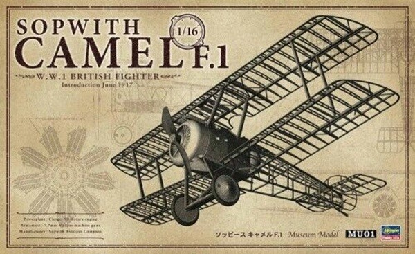 Hasegawa 50031 - 1/16 Sopwith Camel F.1 - New