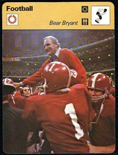 1979 Italian Football Sportscaster Paul Bear Bryant Alabama Tide 03 005 73-06
