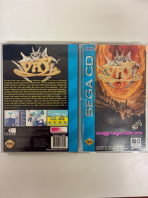 VAY Sega CD CIB Complete w/ Disc, Manual | TESTED, WORKS GREAT, AND CLEAN DISC