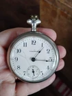 Waltham Antique Vintage Pocket Watch #21059905 Model 1883 WORKING 7j Openface