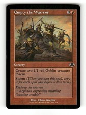Empty the Warrens (Retro Frame) 318 Dominaria Remastered Magic: The Gathering NM