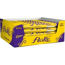CADBURY FLAKE CHOCOLATE 24 BARS x 32g (FREE SHIPPING AND FRESH!!)
