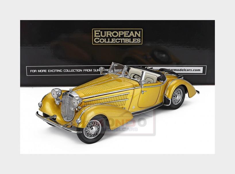 ミニカー Sun Star 1939 HORCH 855 ROADSTER 1:18 1:18 SUNSTAR Horch 855 Roadster Open 1939 Yellow SS2411 MMC | eBay