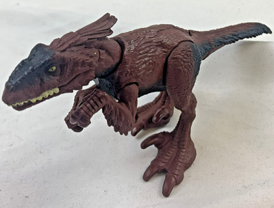 Mattel Jurassic World Pyroraptor Chaos Theory Dinosaurier Figur DNA Code Scan