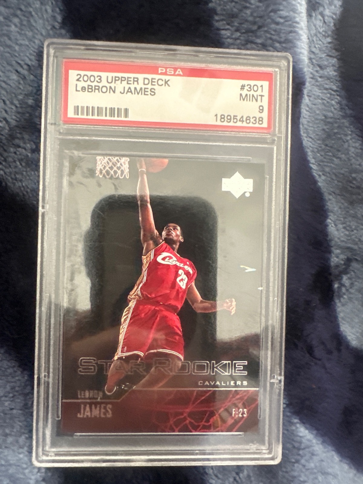 2003-04 Upper Deck - Star Rookie LeBron James #301 (RC)