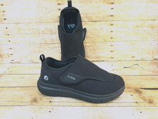 Fitville Marca Knit Orthopedic Diabetic Walking Shoes Women  s 10.5 WIDE Black