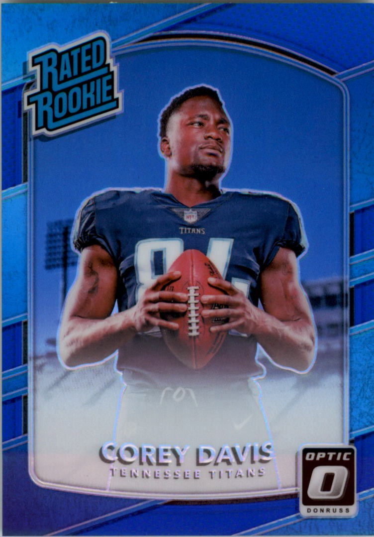 2017 Donruss Optic Blue #166 Corey Davis RR /149 - FB