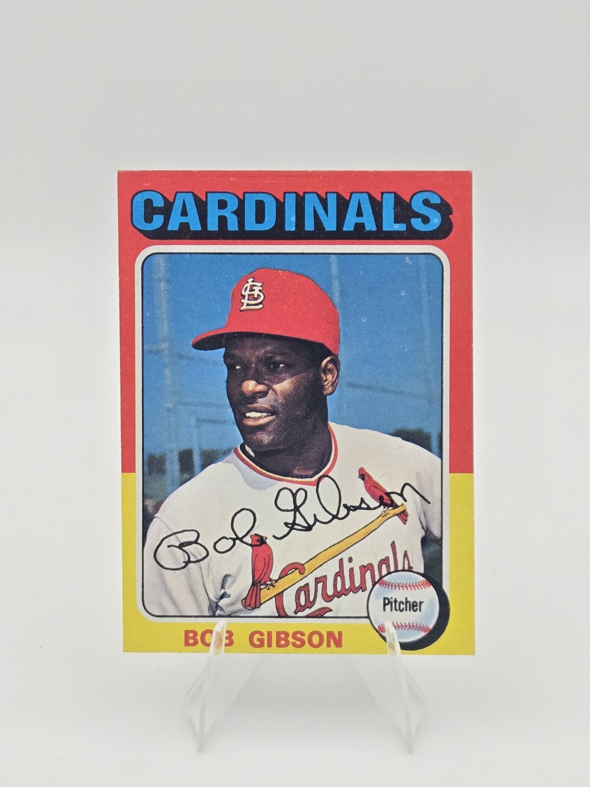 1975 Topps Mini #150 Bob Gibson St. Louis Cardinals EX-NM