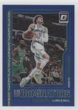 2023-24 Panini Donruss Optic Elite Dominators Blue Prizm /49 LaMelo Ball #24 1nq
