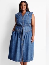 NWT Target Future Collective™ with Jenee Naylor Denim Dress Size 16