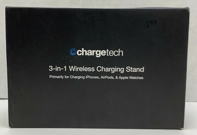 ChargeTech 3-in-1 Wireless Charging Station, FREE SHIPPING
