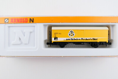 Arnold 4518-26 Kühlwagen ''Beckers Bier'', orange, SoMo 1984, OVP, (M1466)