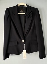 Basler Blazer Jacket 38 Navy NWT 745