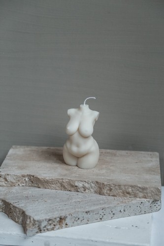BODY CANDLE DUO: 2 Body Candles Candela Corpo Donna + Candela Corpo Uomo - Foto 3 di 3