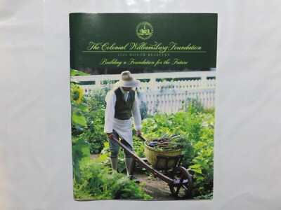 The Journal of the Colonial Williamsburg Foundation 2000 Donor Registry V7