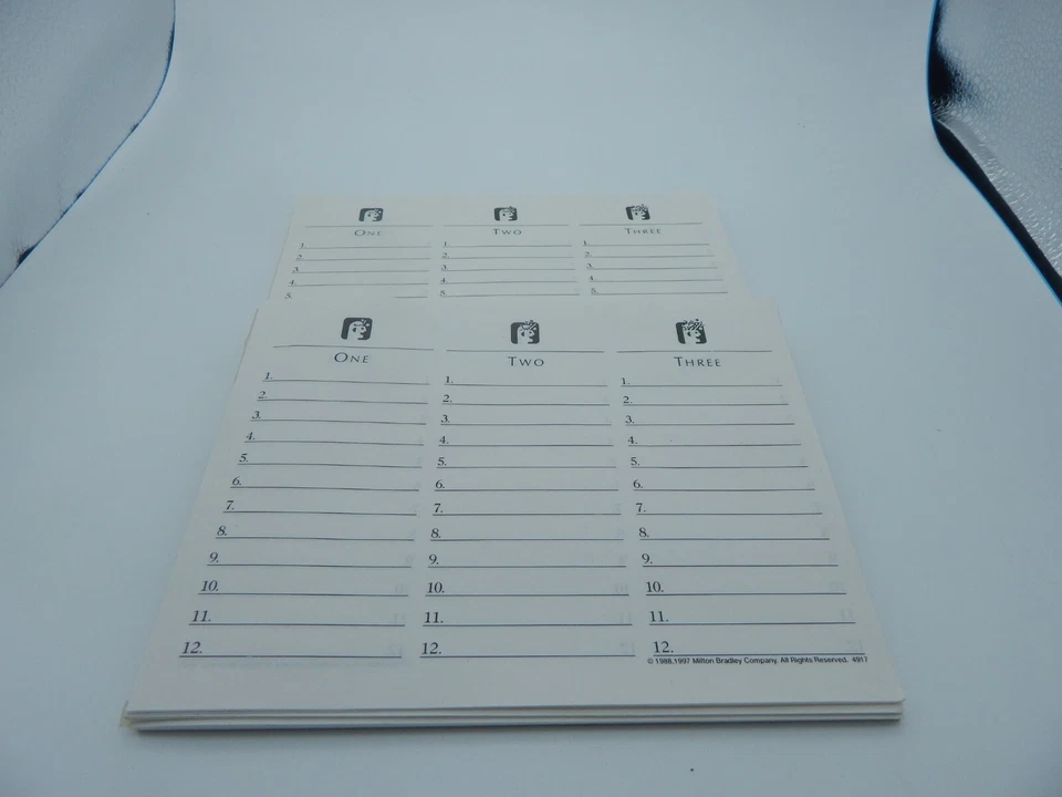 Piezas de repuesto para juegos de mesa Scattergories que elijas Foto 2 de 4