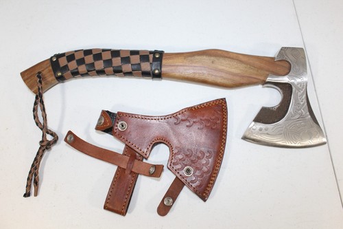 Ransack Viking Axe Forged Carbon Steel Battle Ready Throwing Hatchet ...