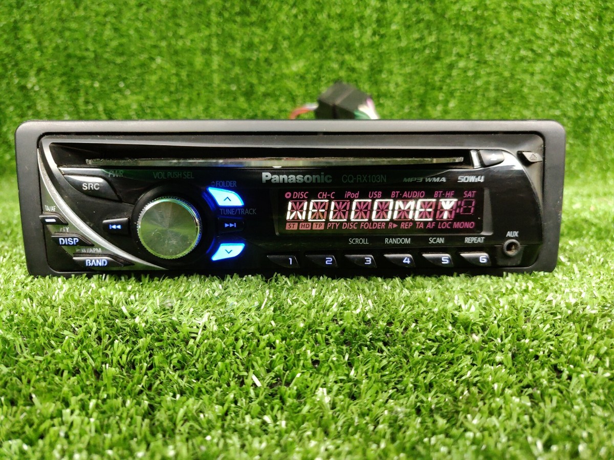 ぽちゃ　旧ペロたんページ Panasonic SD-MDX102-k Panasonic Cq-rx103n Cqrx103n Original Used Car Radio | eBay