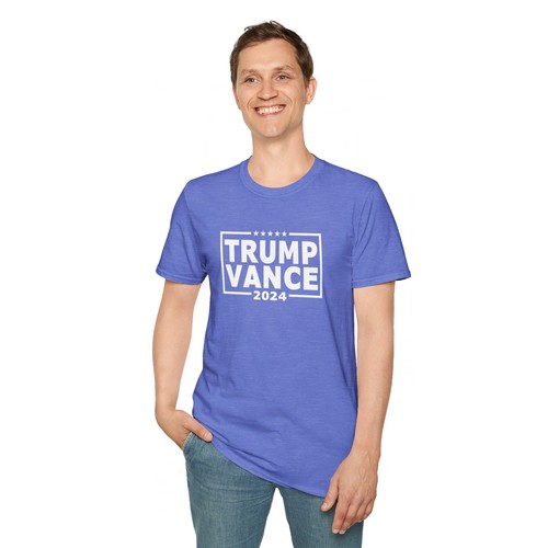 Trump Vance 24 Shirt - MAGA - Unisex Softstyle T-Shirt - Choose your Color!! - Picture 32 of 66