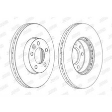 Disque de frein Skoda 1050