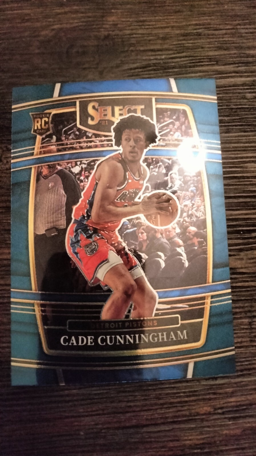 2021-2022 Panini Select Cade Cunningham RC Blue Concourse Prizm