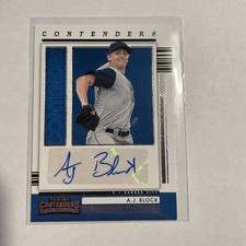 AJ Block 2021 Panini Contenders Auto Contender Autograph Royals