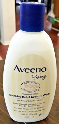 aveeno baby soothing relief wash