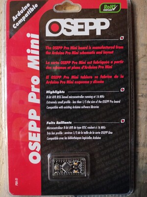 OSEPP Pro Mini Board PRM-01 Arduino Compatible.New..e11