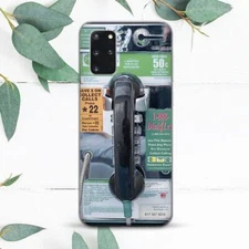 Payphone Retro 70s Vintage Dial Case For Samsung Note 20 S25 S21 S22 S23 SNi_744