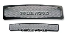 SS 1.8mm Black Mesh Grille Combo For 07-12 Ford Expedition