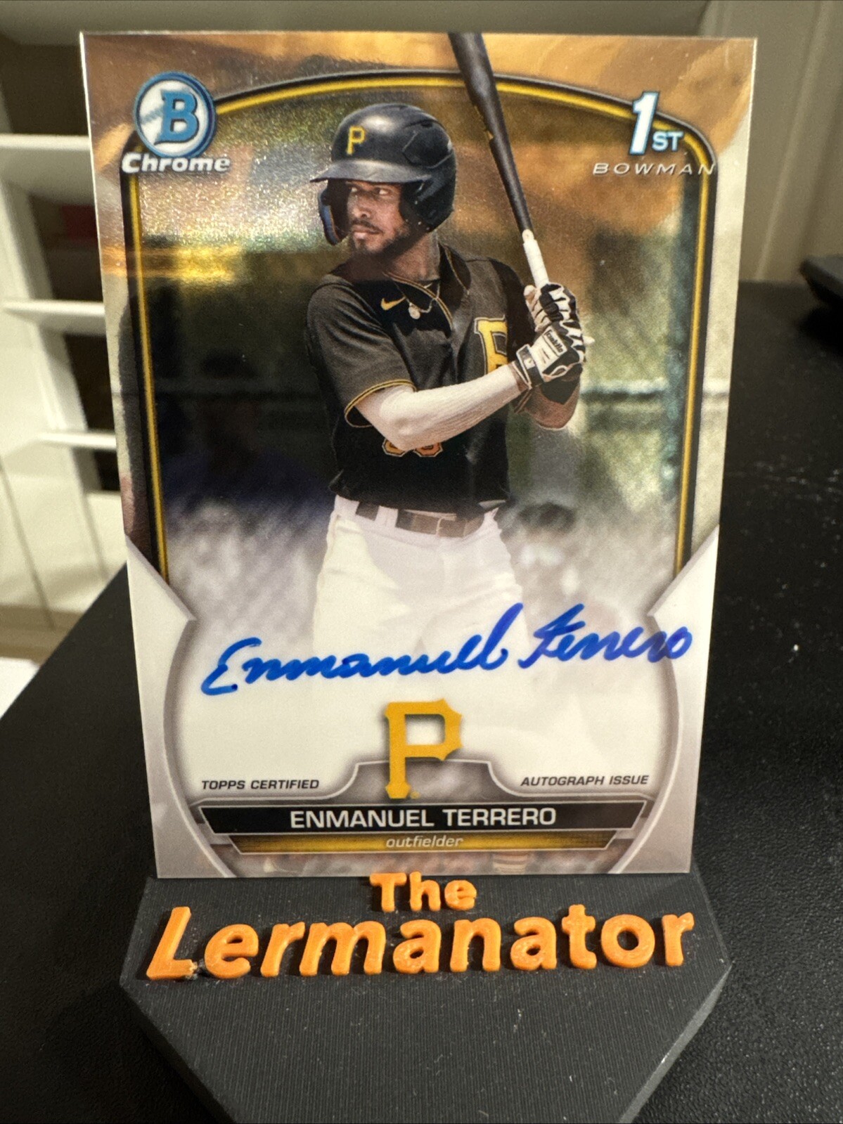 2023 Bowman Chrome - Prospect Autographs #CPA-ETO Enmanuel Terrero (AU, RC)