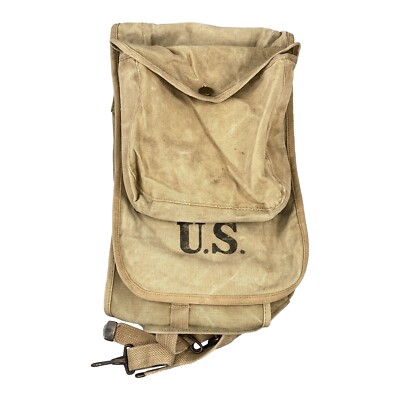 Haversack/Backpack, US Army WW1 M1910 Khaki 1918 Original