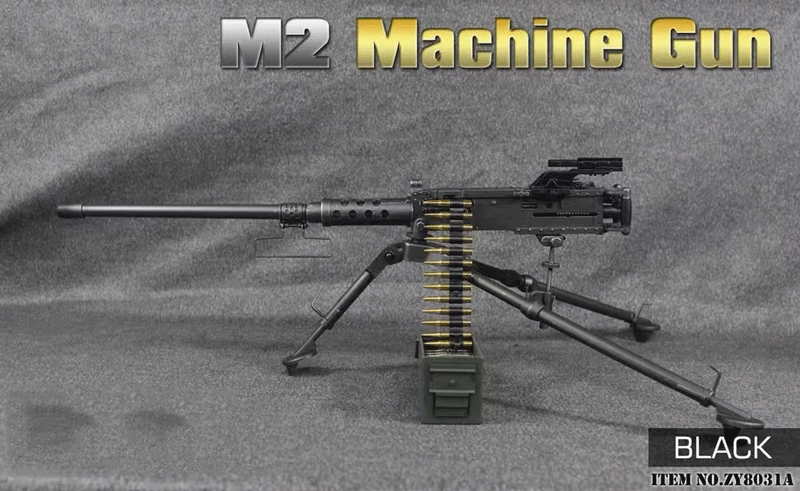 zytoys zy8031 1:6 Sodier WWII US Army Browning plastic M2 machine