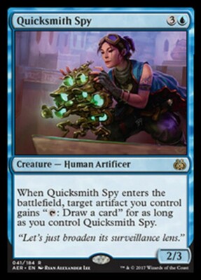 Quicksmith Spy ~ Aether Revolt [ Excellent ] [ Magic MTG ]