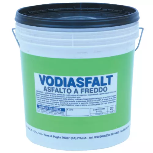 Vodiasfalt Asphalt A Kalt Extra 10 KG Mastix Abdeckung für Ebnet Wände - Bild 1 von 2