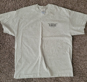 1996 Eagles Local Crew Gray Shirt-NOT SOLD TO THE PUBLIC-Never worn