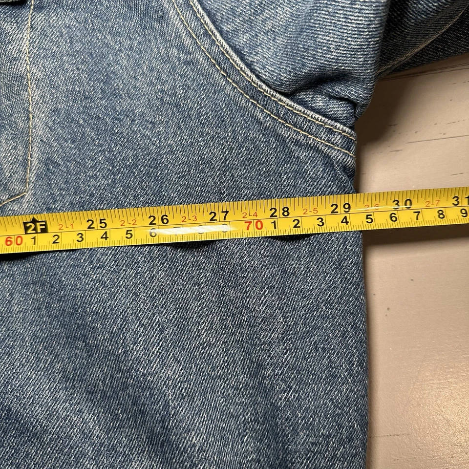 Vtg Chevy Swingster Embroidered Snap-on Jean Trucker Jacket Flannel Lined Sz XXL - Image 4 of 4