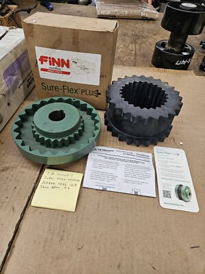 TB Wood's No. T4 Sleeve Coupling Flange & Sure Flex Coupler No