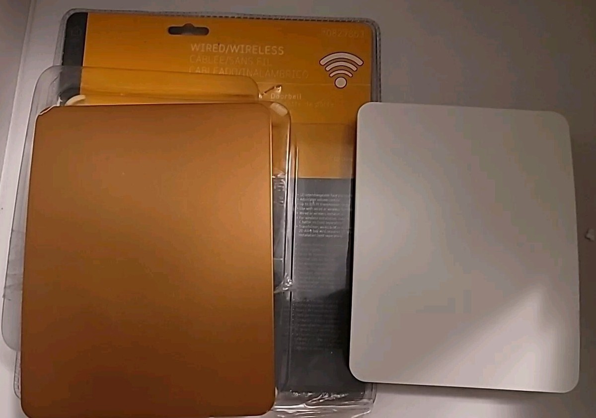 Style Selections SS-7584-03 Wired Wireless Doorbell Kit 10 Style Selections SS-7584-03 Wired Wireless Doorbell Kit 10