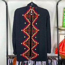 Vintage Outlander Black Open Cardigan Sweater