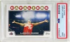 2008 Topps LeBron James #23 Legendary CHALK TOSS PSA 9 RARE MINT Iconic Card