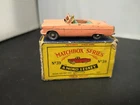 W919-MATCHBOX LESNEY No39A FORD ZODIAC CONVERTIBLE WITH BOX.SPW
