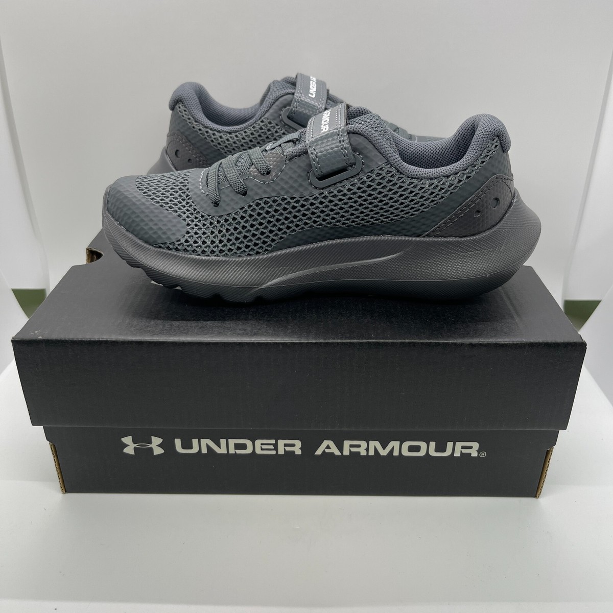 Under Armour UA BPS Surge AC Gray Size 12K Toddler Infant