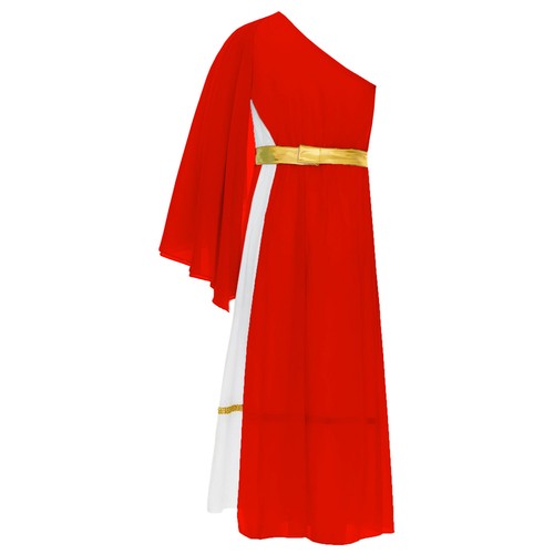 UK Kids Girls Halloween Ancient Greek Roman Princess Toga Costume Gown Dress - Picture 39 of 50