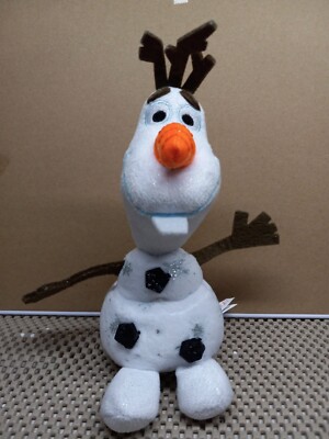Disney Frozen Olaf 8  Plush Stuffed Toy Sparkles