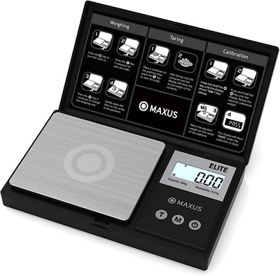 Precision Pocket Scale 200G X 0.01G, Digital Gram Scale Small Food/Jewelry Sc...