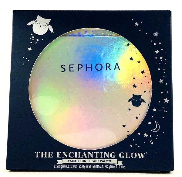NIB SEPHORA THE ENCHANTING GLOW FACE PALETTE BLUSHER / BRONZER / 2 HIGHLIGHTERS - Image 2 of 3