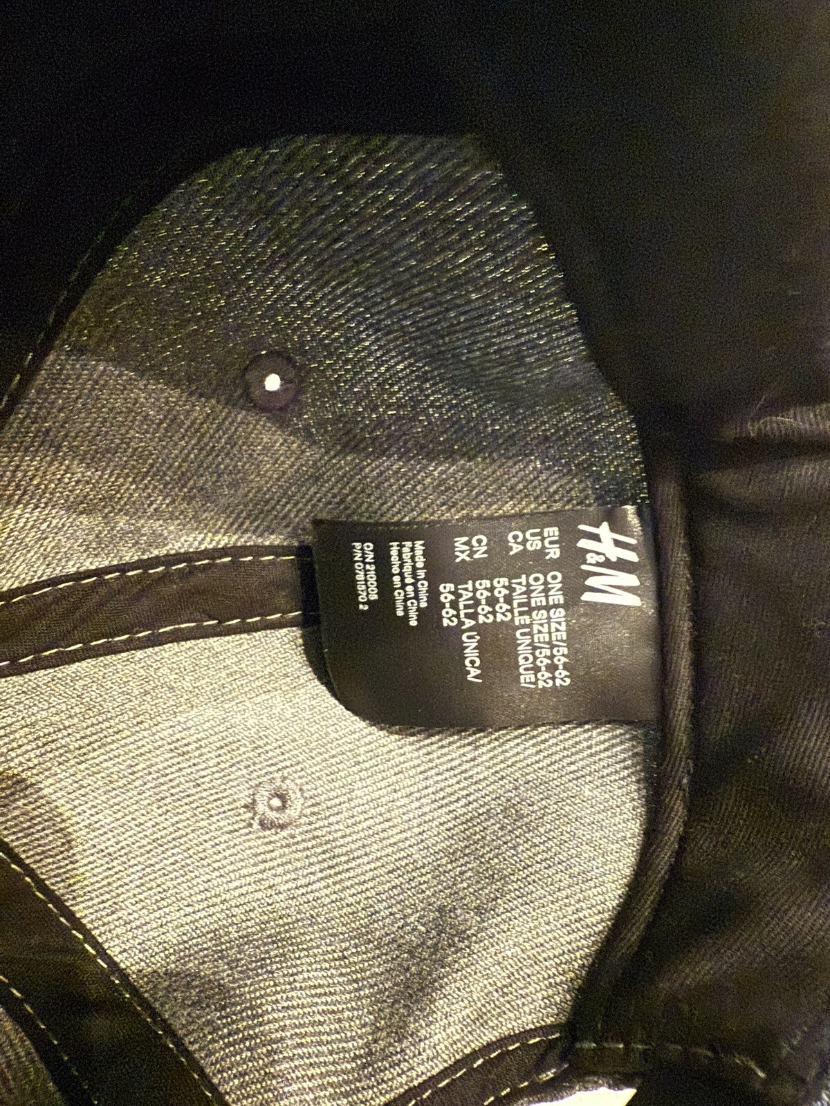 H&M Grey Flat Bill Hat image 3